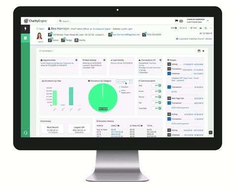 charity management software|charity engine crm.